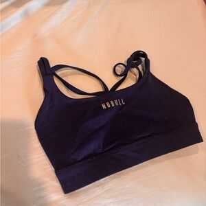 NOBULL Deep Navy Strappy Back Sports Bra